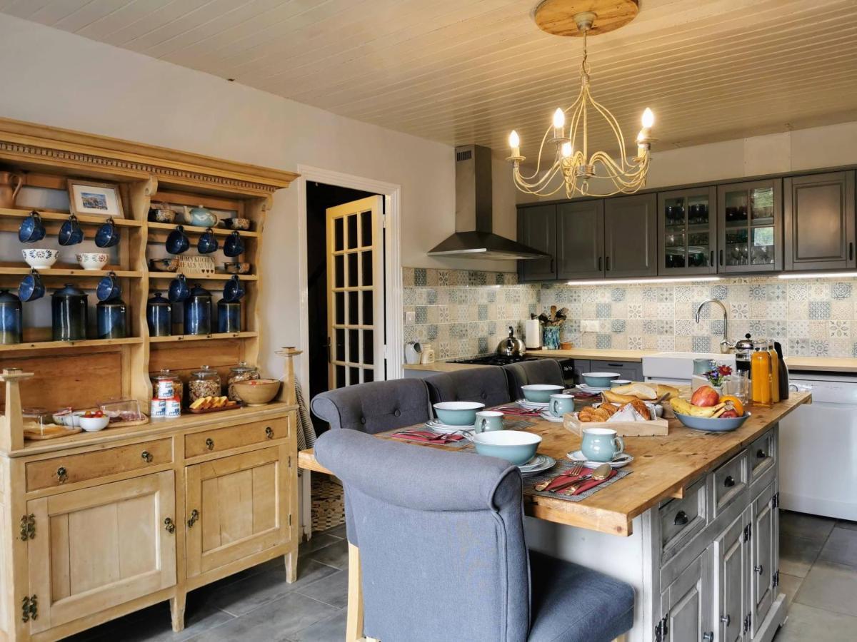 'Les Portes Bleues' Chambres D'Hotes Langourla Luaran gambar